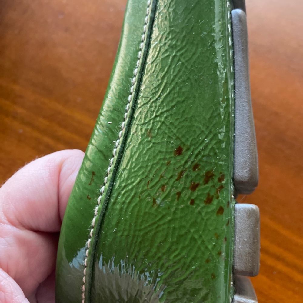 Prada Green patent leather flats - Picture 5 of 5